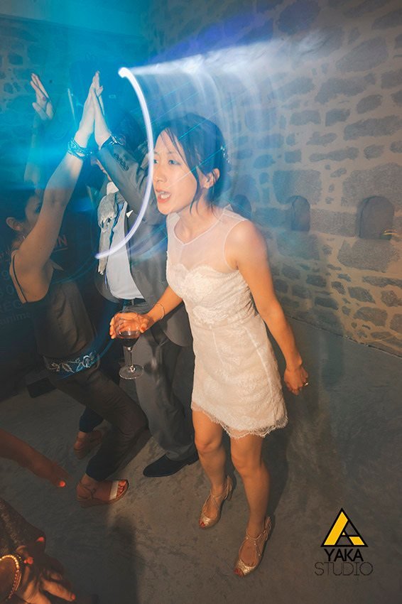 Danse et mouvement pendant une soirée de mariage à Toulouse